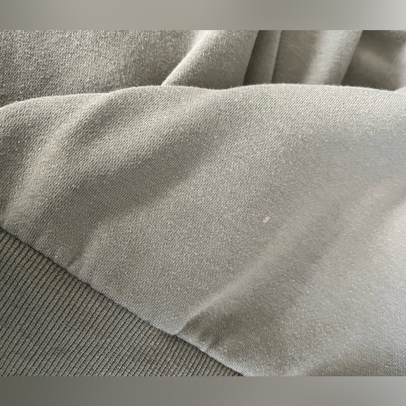 Unbranded Pullover 1/4 Zip Taupe Sweatshirt w/Mandarin Collar; Size XL - Picture 9 of 9